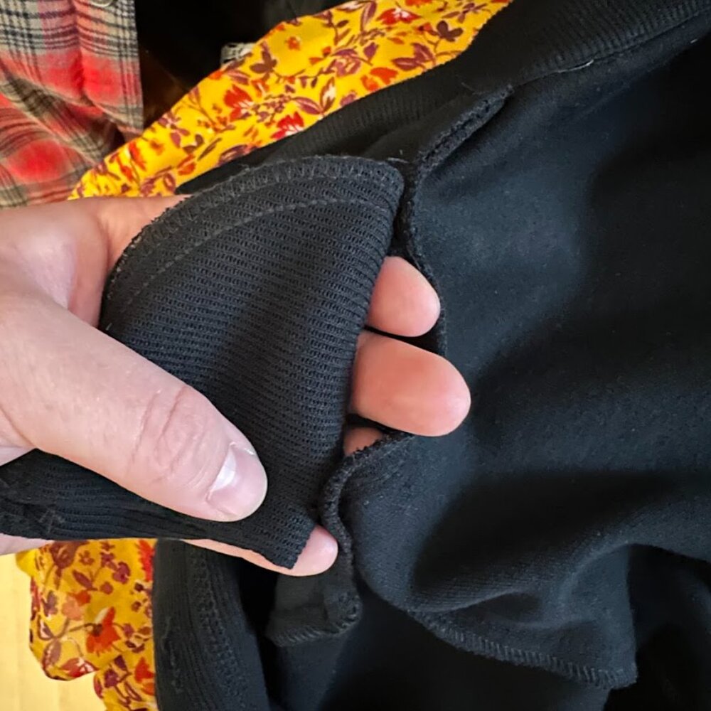 Vintage Teddi Embroidered Zebra Jacket | Black Ribbed Gold Silver | Sz Medium - Picture 8 of 8